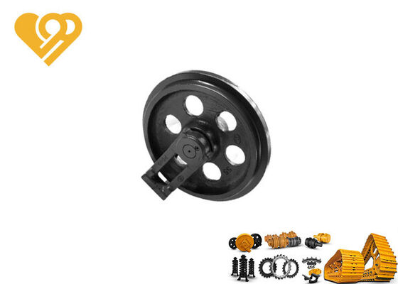 Komatsu PC40 Construction Machinery OEM Heat Treatment Undercarriage Spare Parts Forge Steel Front Idler Assembly