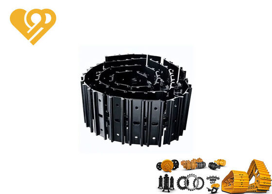 81N5-26600 Greased & Sealed 46 Link Track Chain Link Assembly - Hyundai R160LC-7 Excavator Heat Treated Heavy Duty