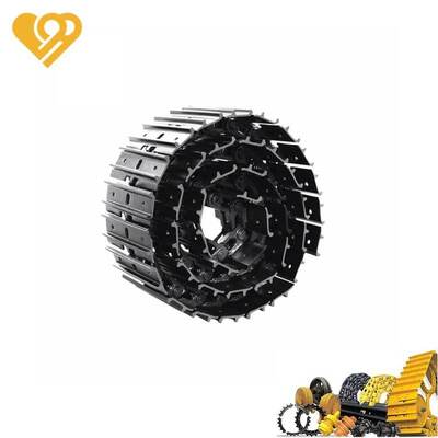 質 PC20 コマツ クローラチェーンアセンブリ トラックリンクグループ OEM 油圧ショベル 補修部品 下部走行装置部品 工場