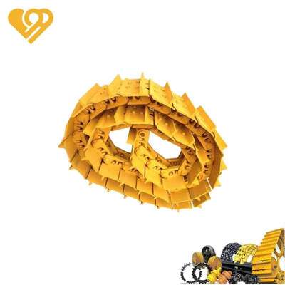 質 D155 D150 超重負荷採掘用トラックチェーンリンクアセンブリ、35MnBH鋼製、ピッチ228.6mm、硬度HRC 40-55 工場
